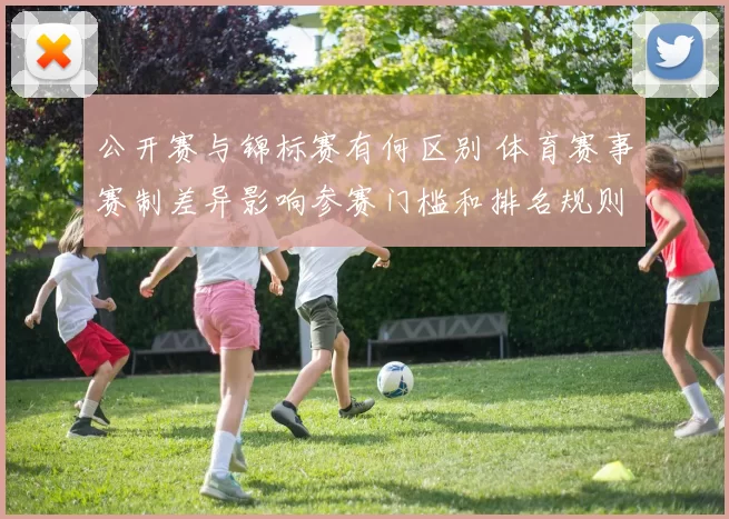 公开赛与锦标赛有何区别 体育赛事赛制差异影响参赛门槛和排名规则